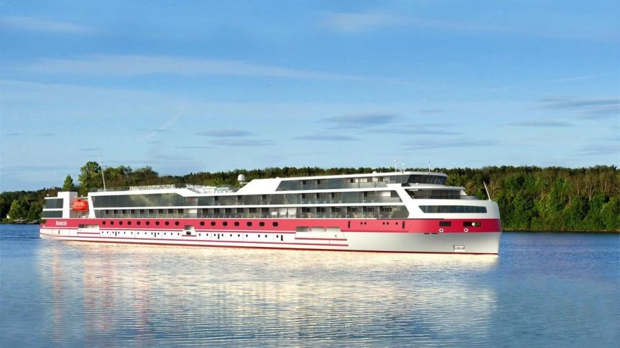 Mixed River-Sea Cruise Passenger Ship Project 00840 "Karelia