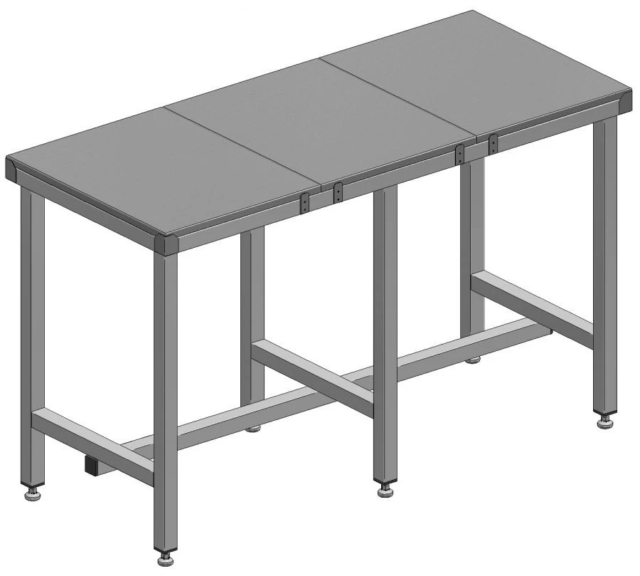 Open Butchering Table, Polypropylene 1600x800x900 mm
