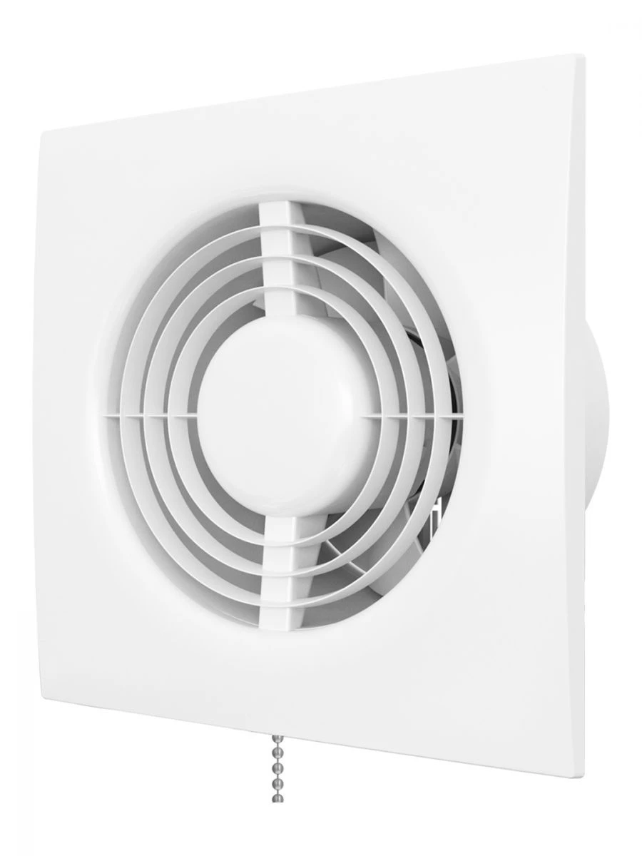 Axial Exhaust Fan D 6C-02 with Backdraft Damper