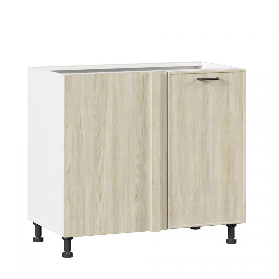 Kitchen Cabinet Facade 1000mm (Indigo LD.298190.000, Madeira Topaz Oak)