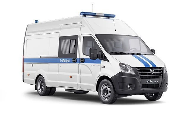 Special Vehicle IAC-1767MJ based on GAZ 3302 for Police
