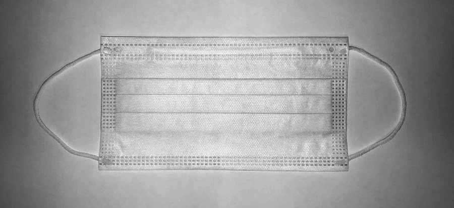 Disposable Medical Masks Non-Sterile Two-Layer SMS 25/25 White