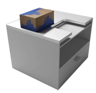 Universal Package Acceptance Barrier MGN C, Marking "MS FURNITURE