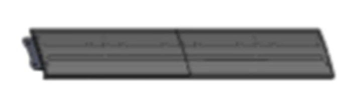 Central False Panel S.31Р-10.50.010 for Tram Cars