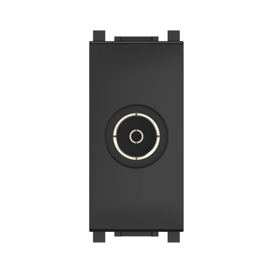 CADUCEUS ALING Experience FM Antenna Wall Socket, Black, 1M, Art. 74262.E1