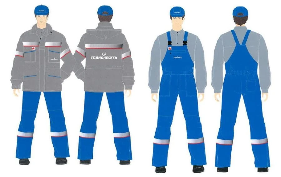 Men's Protective Suit (Jacket, Bib Overalls) for Electrical Arc Risks - PRO Fabric