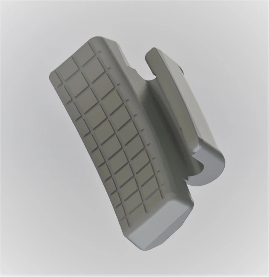 Locomotive Brake Block with Deep Hook M01-398-0.00.00-01 SB