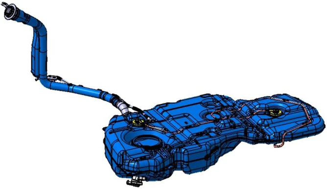 Plastic Fuel Tank T73R 9676920980