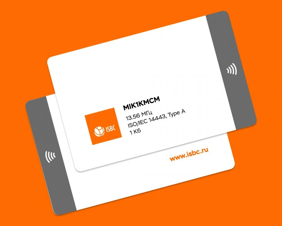 Contactless Smart Card ISBC® with Integrated Circuit MIK1KMCM