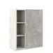 Medium Cabinet with Vertical Niche B-tone
