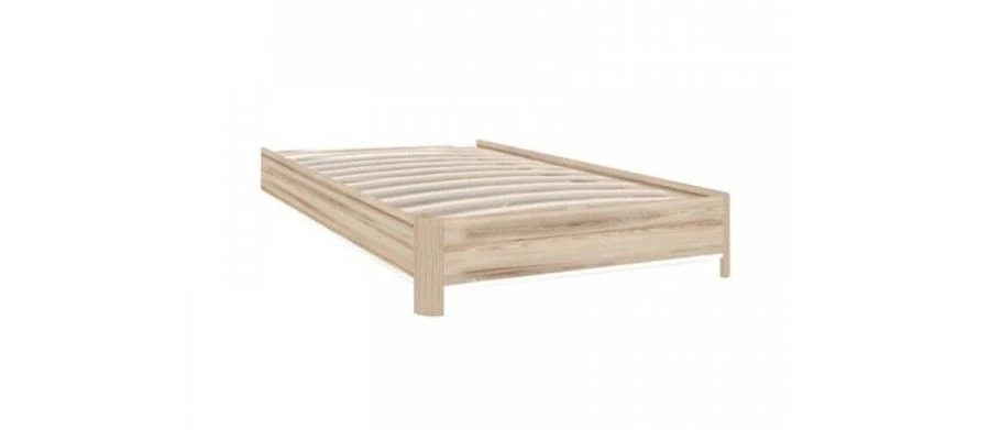 White Bed Frame 900 (Desire Ash) Model: Marta LD.636320.000