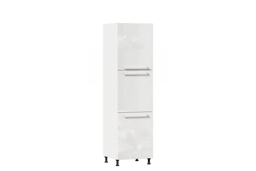Kitchen Cabinet Door Set for Dish Storage 600 Type 2 without Oven (White Gloss)