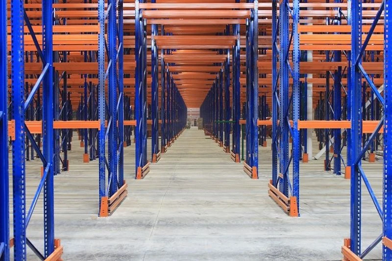 Modular Metal Shelving Units for Warehousing
