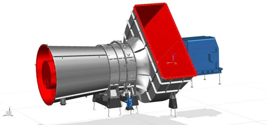 Axial Type Smoke Extractor DOD