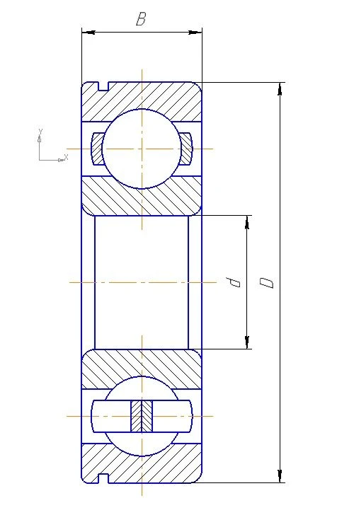 50308-ETU 500 Bearing - Precision Rolling Support