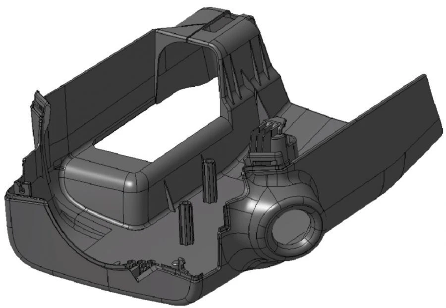 Steering Column Cover for Vehicles M1 and N1 - 1681902881