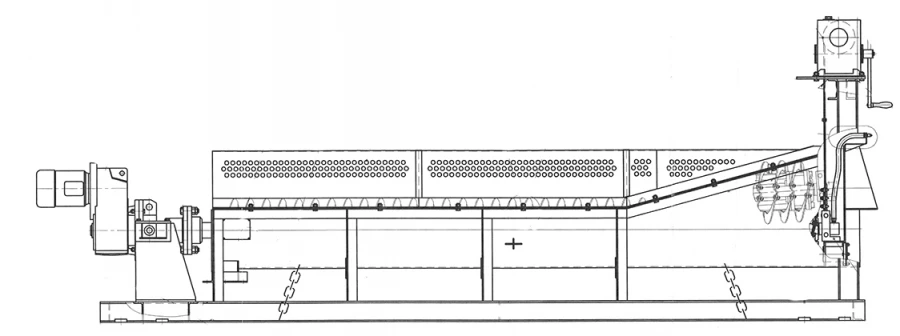 Spiral Classifier for Material Separation in Ore Processing 1KSN-3x30