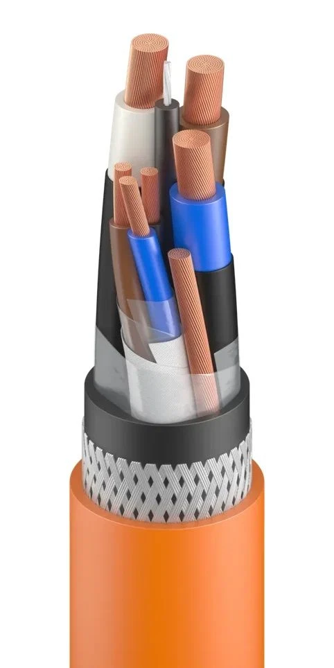 Flexible Shielded Power Cable for Voltage 1140V, KГЭШ