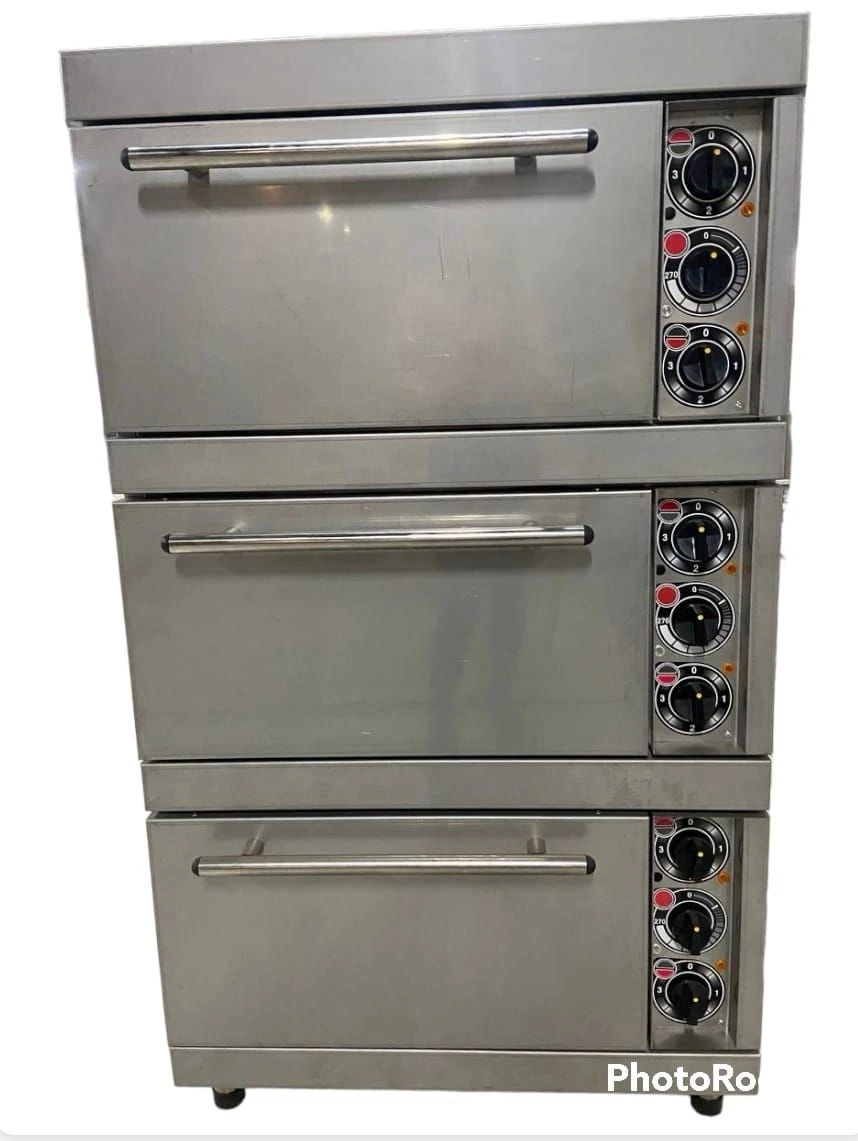 Electric Bakery Oven GCT-3 with 3 Baking Chambers
