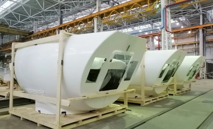 Manufacturing of Gondolas and Hubs for Wind Turbines