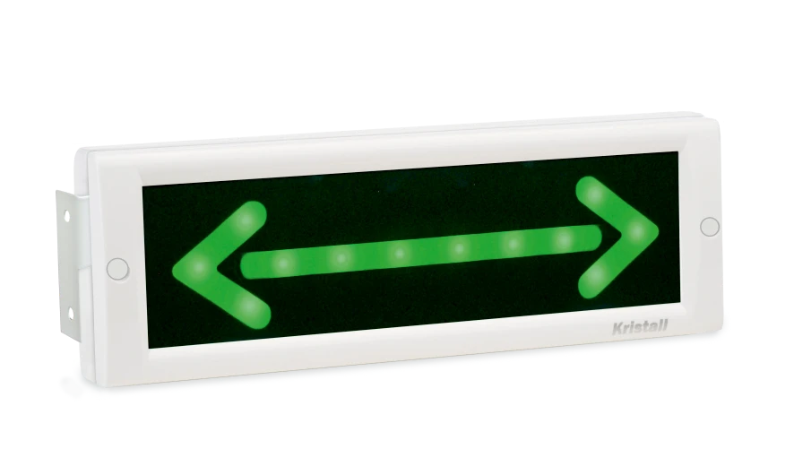 Emergency Fire and Security Indicator Light KRISTALL-12-DIN2 D