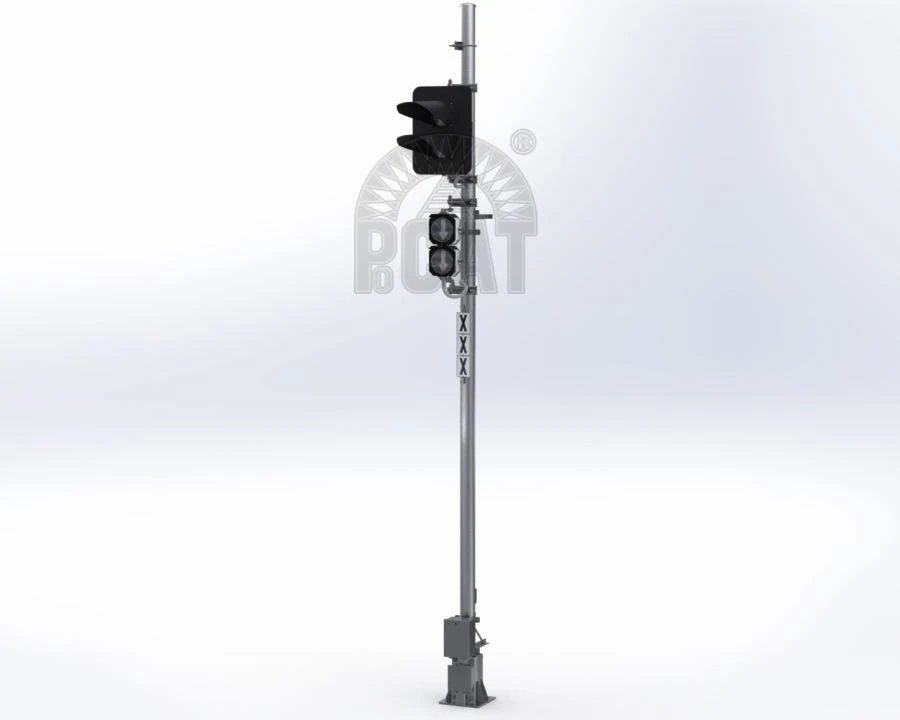 Railway Signal Mast with LED Optical Systems (TU 32 TSH 2141-2009)