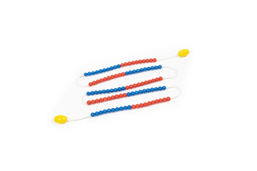 Counting Beads Educational Tool for Students - "From 1 to 100" Series