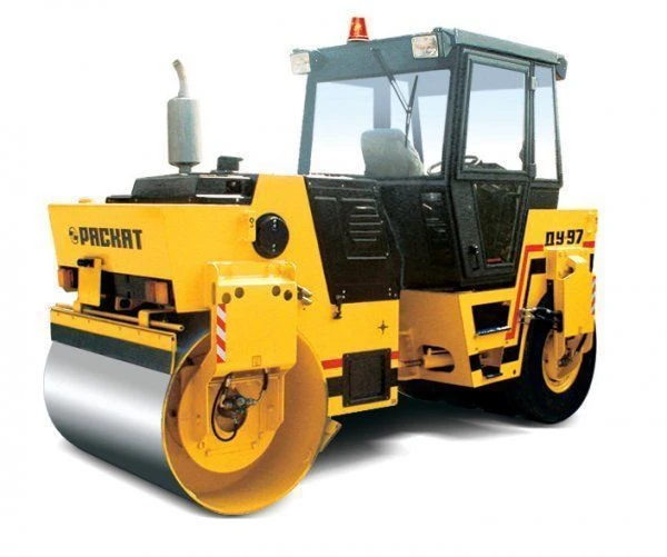 Dual-Axle Combined Vibratory Roller for Asphalt Compaction DU-97