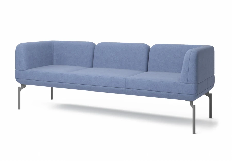Three-Seater Sofa for Home and Public Spaces - L15-3S