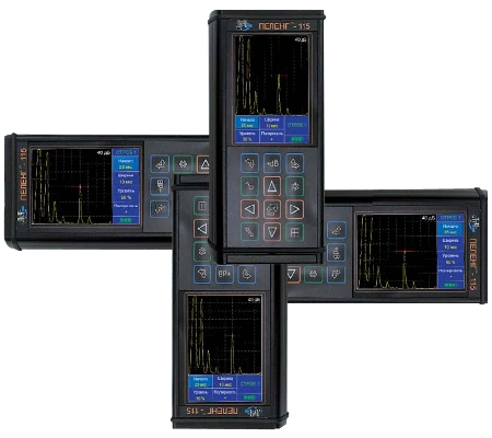 Ultrasonic Flaw Detector for Non-Destructive Testing - Peleng-115