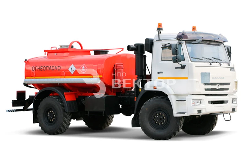 Автоцистерна нефтепромысловая АЦН 4680D2-10 на шасси КАМАЗ 43502-D5