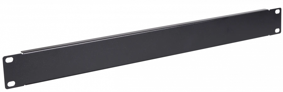 Black 1U False Panel FP05-01UM ITK for 19" Racks