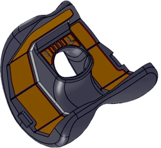 Right Femoral Components for Knee Replacement Sizes 1-5