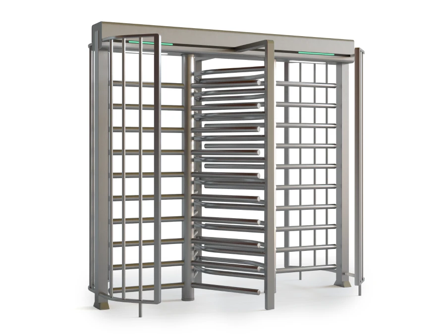 Full-Height Turnstile "Rotor" for Outdoor Use
