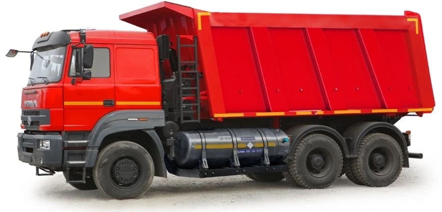Ural C355B0 Dump Truck for Bulk Cargo Transportation