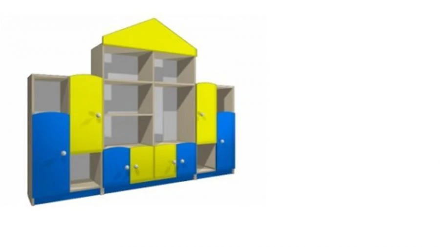 Children's Wall Unit Know-It-All - Customizable Design