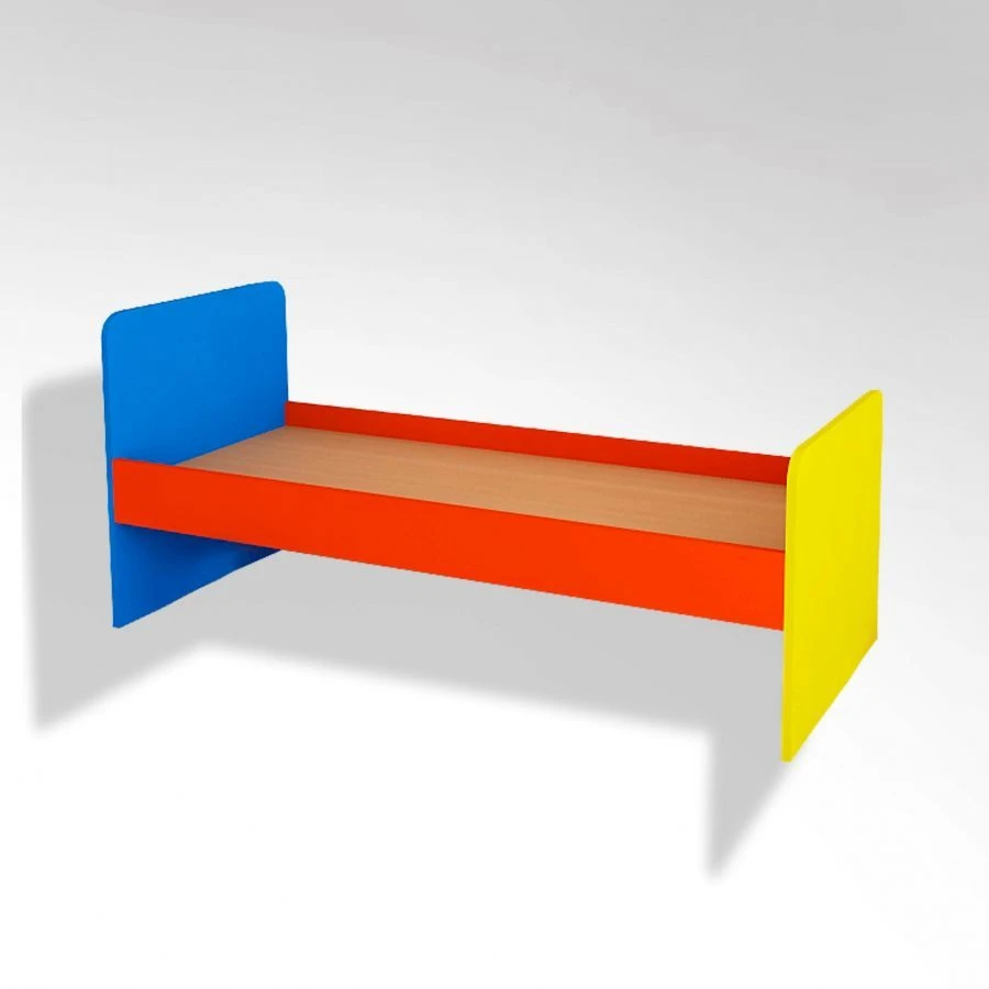 Comfortable Single Children's Bed for Kids aged 3-7, Model 10018