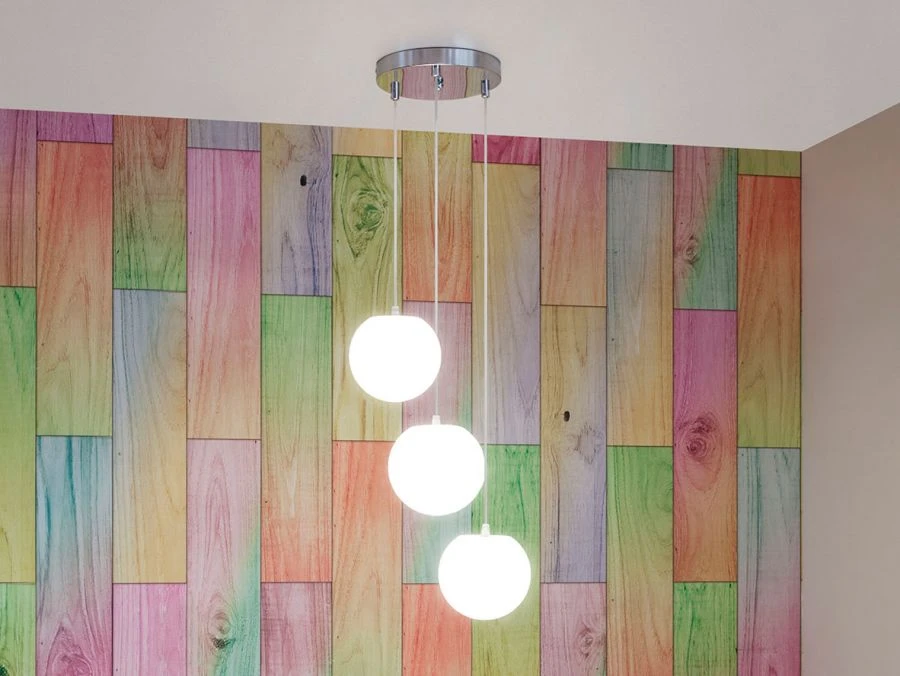 Round Pendant Light SPHERE_P (G9) 3x15 IP40 4000K