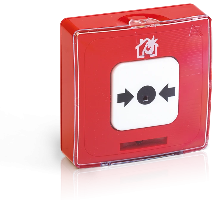 Addressable Manual Fire Alarm Station with Short Circuit Isolator IPR 513-12IKZ