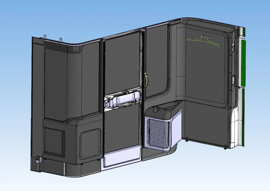 Driver Partition Panel 6241-03-7800000