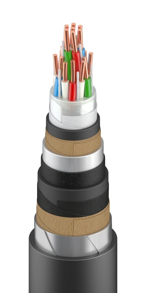 Signal and Locking Cables with Polyethylene Insulation and Hydrophobic Filling, m