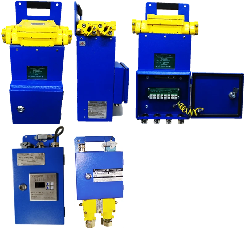 Spark-Safe Power Complex "SHIP" for Gas Analysis Systems