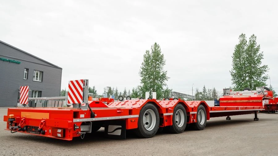 Specialized Low Loader Trailer Tverstroyma 993931 Modification 0022
