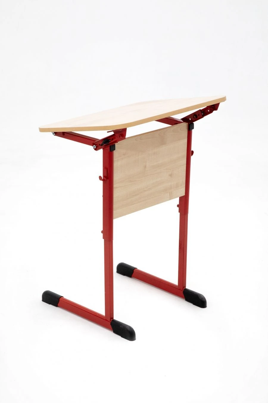 Single Student Desk with Tilted Top