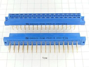 Low-Frequency Manual Connectors SNP322 (Plugs, Sockets) ASLR.434410.012TU