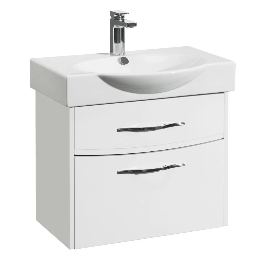 Infinity 65 Wall-Mounted Vanity Cabinet by Aquaton
