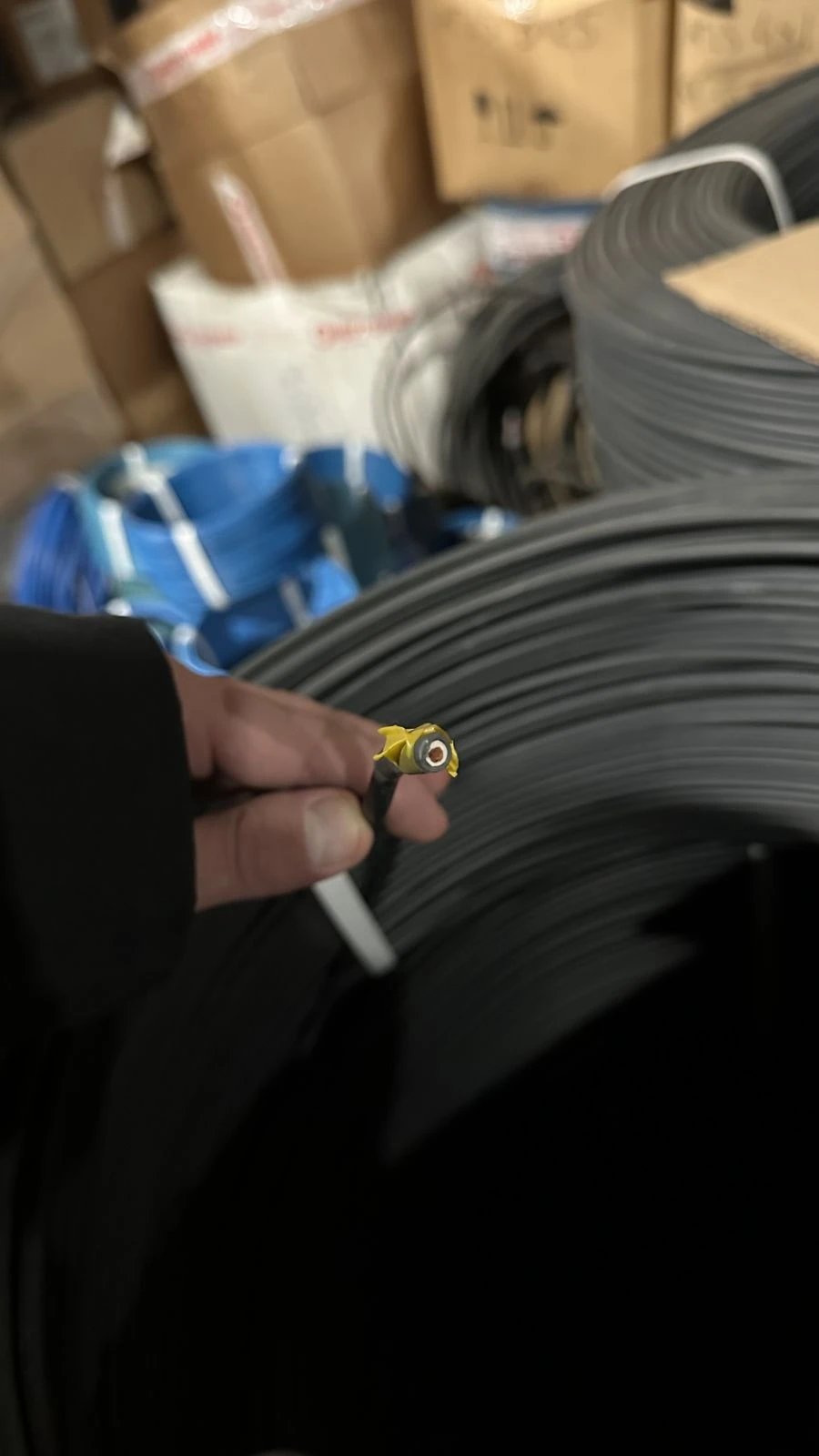 Power Cable VVGN(A)-LS 1x16 with Copper Conductors