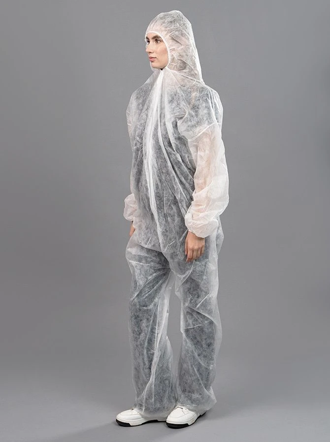 Disposable Protective Coverall for Industrial Use Casper from Spunbond Material
