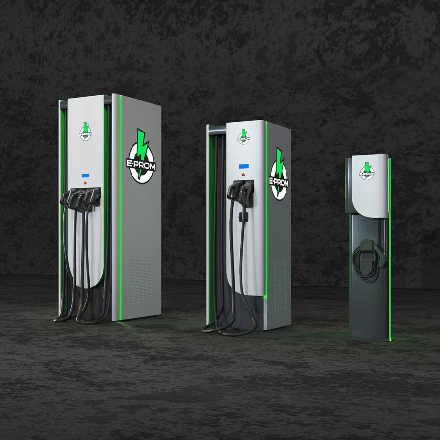 Electric Vehicle Charging Station for E-PROM 44