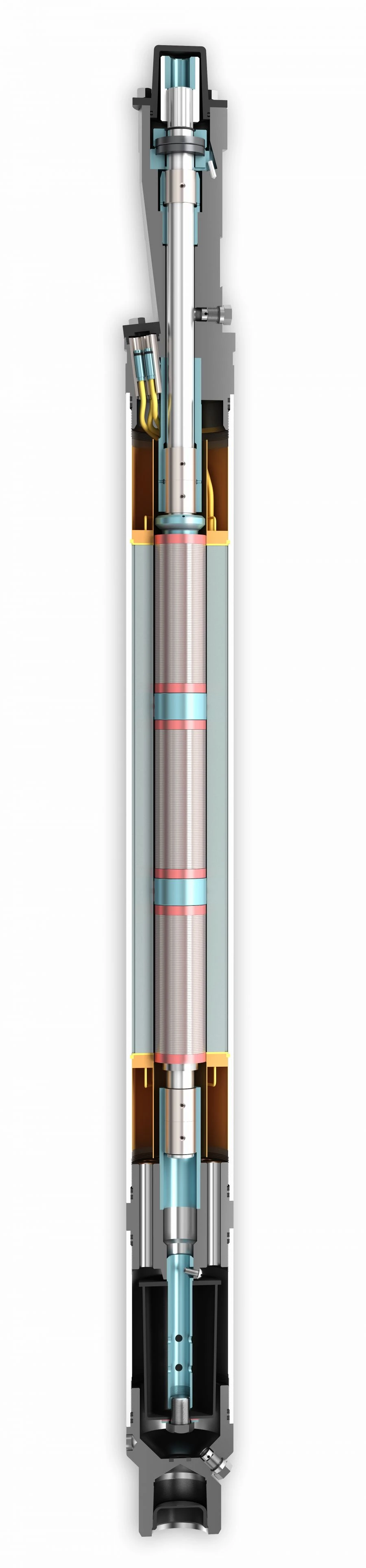 High-Temperature Submersible Induction Electric Motor ED Modernization M Series